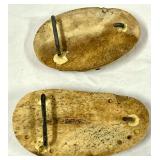 Bone Carved Belt Buckles;