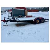16ftx82" Car trailer w/ramps>