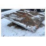 tilt Aluminum Snowmobile trailer> 