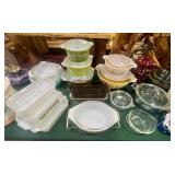 Assortment of Pyrex & FireKing>
