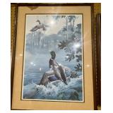 623/980 Signed Duck Print>