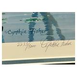 Signed Cynthie Fisher;