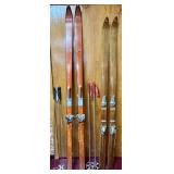Vintage Snow Skis;