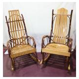 Bent Twig Hickory Rocking Chairs