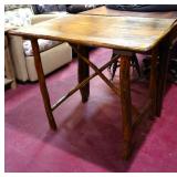 Rustic Log Accent Table