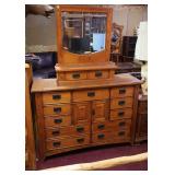 Oak Dresser with Hanky Drawers