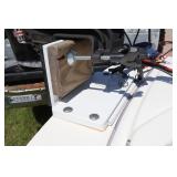 Removable front trolling motor mount >