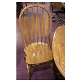 showing bentwood arrow back chairs