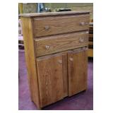 Oak chest