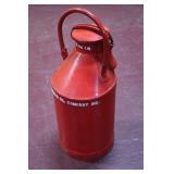 steel embossed Standard Oil>