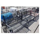garden yard benches