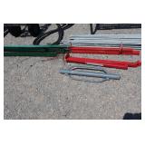 fence posts, driver and puller