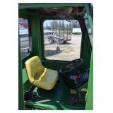 view inside cab