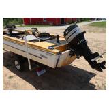 on trailer >