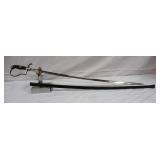 WWI German enlisted artillery sword >
