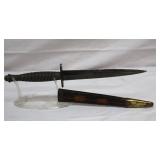 shown with sheath >