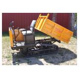 Compact track dump cart >