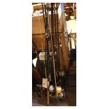 fish rod reels
