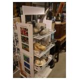 assorted store shelves