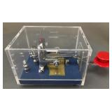 Vibroplex Racer Blue 001 Straight Key