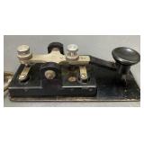 Unmarked Luftwaffe Morse Practice Key