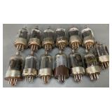 Thirteen Various 6146 Tubes