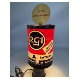 RCA Dealer Advertising Lighted Spinner Display