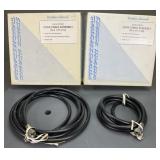 RG-8 Coax Cables 6 + 8 Feet NOS