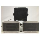 MFJ-281 Clear Tone Speakers + 2 Kenwood Spkrs