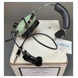 David Clark H3391 Headset w/Boom Mic NOS