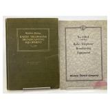 Early Western Electric Radio Books