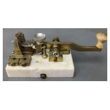 Swedish L.M. Ericsson Telefonica Straight Key