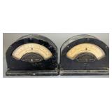 Two Weston 264 Mil-Ammeters