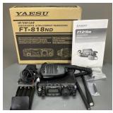 Yaesu FT-818ND HF/VHF/UHF QRP Transceiver