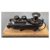 RAF WWII Flameproof Bathtub Morse Key