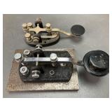 Two Speed-X Straight Keys