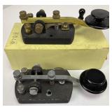 Nye + Speed-X Telegraph Keys