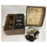 Canadian Independent Telephone Crystal Radio