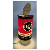 RCA Dealer Advertising Lighted Spinner Sign