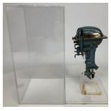Miniature Evinrude Big Twin Outboard Motor