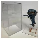 Miniature Evinrude Big Twin Outboard Motor