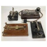 Four Old Straight Keys