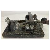 T.R. McElroy P-600 MacKey Telegraph Key, 1940