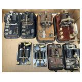 Lot of 8 Various Relays