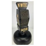 KWBE Radio Station Novelty Mic Radio