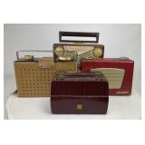 2 Tube & 2 Transistor Portable Radios