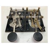 Two J-38 Telegraph Keys