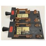 Two Filnor A-1142 Scissor Switches