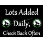 Additional Lots Added Daily. Check Back Often!
