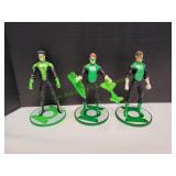 (3) DC Green Lantern Hal Jordan Figures